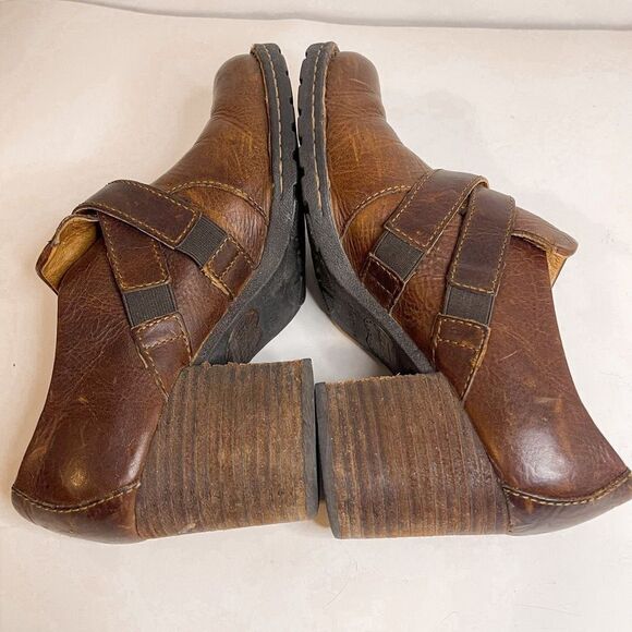 Born Leather Heeled Booties 8.5 - Picture 4 of 9
